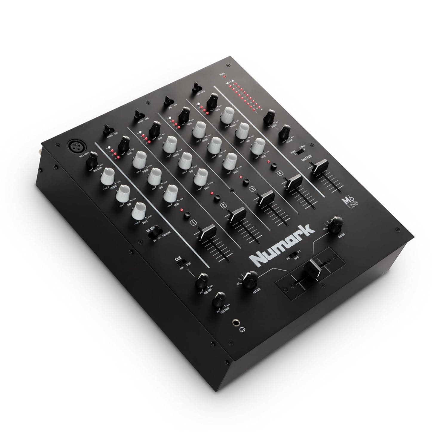 Numark M6 USB 4-Channel DJ Mixer