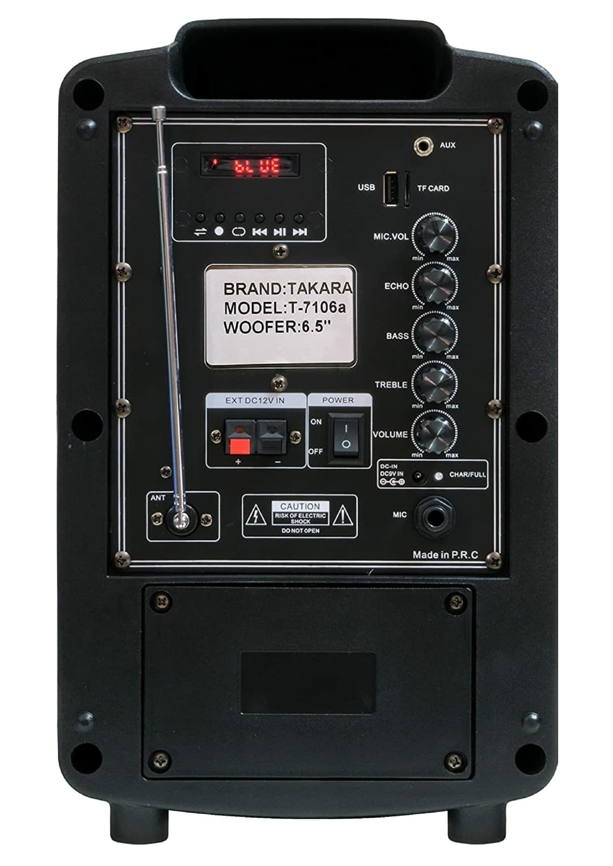 Takara T-7106 Karaoke Speaker 6.5 2