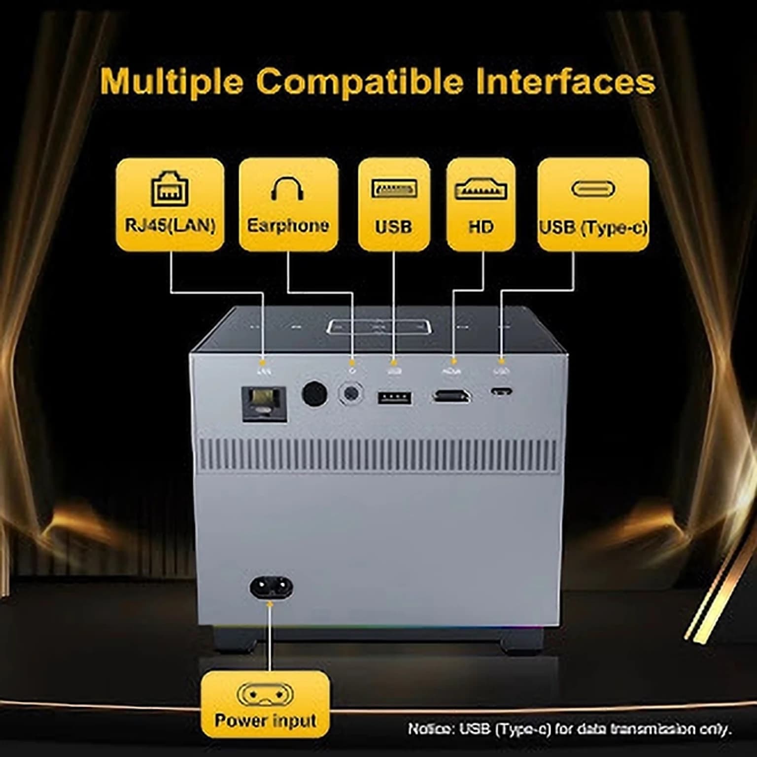 XNANO Smart Mini Projector with Android 4